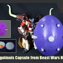 Anglomois Capsule from Transformers Beast Wars Neo