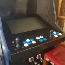 Arcade button panel layout
