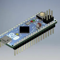 Arduino Micro - 3D Model - 1:1