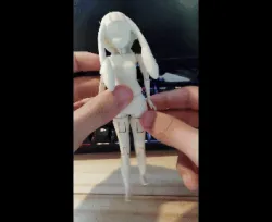 articulated girl - splatoon Inkling - articulated girl