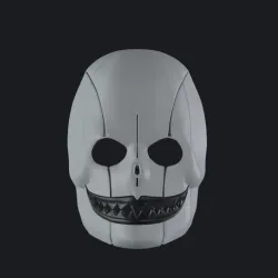 Base mask for Luna ghost cosplay from  Scooby Doo