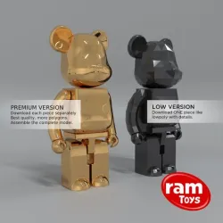 Bear Brick - LOW Version or Premium version is your choice