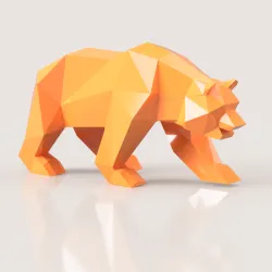 BEAR LOW POLY