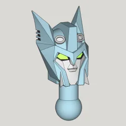 Beast Wars Nyx Head for Beast Wars Bat Optimus Primal