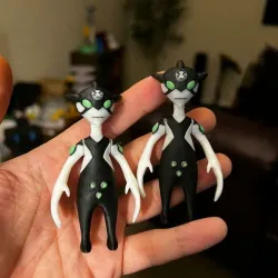 Ben 10 Classic Ditto 3d Print Model (Articulated)