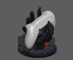 BERSERK GUTS HAND PS4 PS5 CONTROLLER HOLDER ANIME FANTASY CHARACTER 3D PRINT