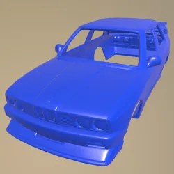 BMW M3 E30 DTM 1992 Printable Car body