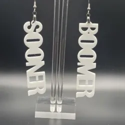 Boomer Sooner Earrings