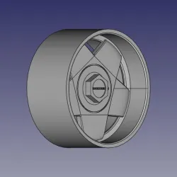 Borbet type A 16 inch 1:18 rim