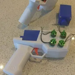 Brushless Dual Stage Worker Hurricane Cage + Flywheels