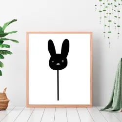 BUNNY TOPPER STL