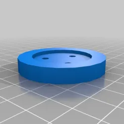 Button Angle - 3 Holes