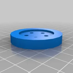 Button Angle - 5 Holes