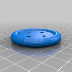 Button Radius - 4 Holes