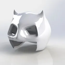 CASCO DE BATMAN COMO VASO Y CASCO / BATMAN HELMET AS BASE AND HELMET