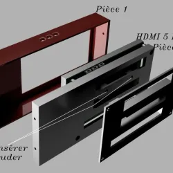 Case BTT HDMI 5 cr10s pro, v1 and v2