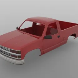 Chevrolet K 1500 Standart Cab 313mm wheelbase Axial, TRX4, GMade