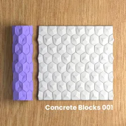 Concrete Blocks 001 | Texture Roller