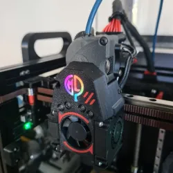 Cowling with 4010 part cooling for Voron V0.1