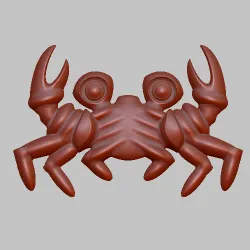 Crab 3D model