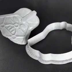 Darth Vader face cookie cutter