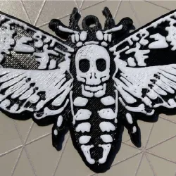 Death Moth Keyring or Necklace