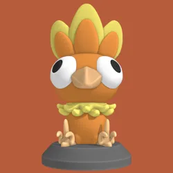 Derpy Torchic