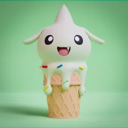 Digimon - Ice Cream Gummymon