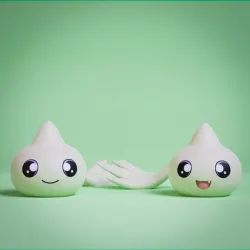Digimon - Zerimon with 2 poses