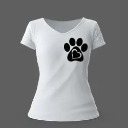 DOG PRINT SVG / STL