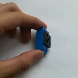 Double Female Lego Plate (non-customizable)