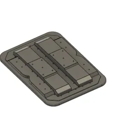 DOUBLE STACK MAGS 9/40 level 1  mold