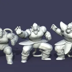 Dragon Ball Z - OZARUS COMBO SET BARDOCK