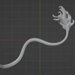 Dragon Tail Replacement for Monster High