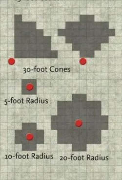 Dungeons and Dragons (D&D) - Spell area
