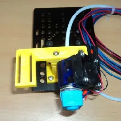 E3d v6 openbuilds large gantry support with pl-08n sensor