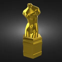 Female body bust