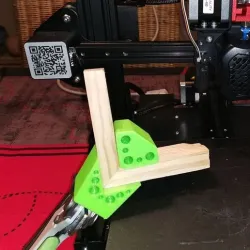 FESTOOL ratchet clamp mounting pad for angled mounting