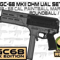 FGC68 MKII tipx edition: Dye Half mag UAL Upper and lower set for first strike use