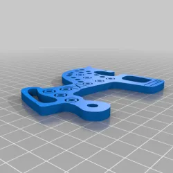 Fibula of a horse of Numantia (Simplified model)