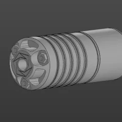 Flash hider Hexagon (дткп гексагон) for ak cyma