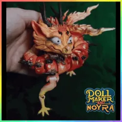 Flexi dragon: big eyed dummy dragon