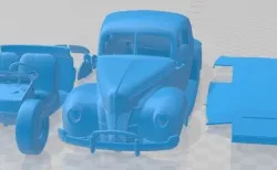 Ford Coupe 1940 Printable Car
