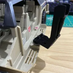 GI Joe Hammer Side Gun Foot Pads and Side Gun arm