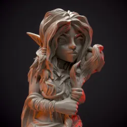 Gnome - shy druid