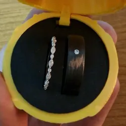 Golden Snitch Ring Box Insert