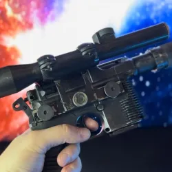 HAN SOLO BLASTER NERF MOD