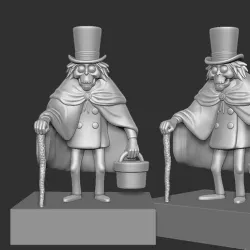 Haunted Mansion Hatbox Ghost 3D model