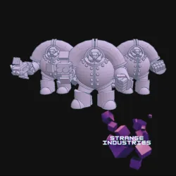 heavily armored exterminators