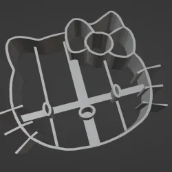 Hello Kitty Cookie Cutter